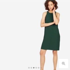 Everlane Japanese GoWeave Green Tank Dress